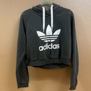 Adidas Cropped Hoodie